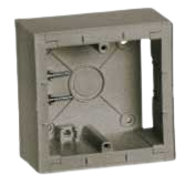 Caja modular de superficie
Gris lava